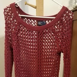 Maroon sweater